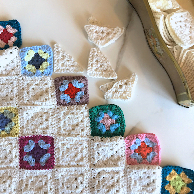 My Rose Valley CROCHET CHAT Patchwork Crochet Blanket Progress